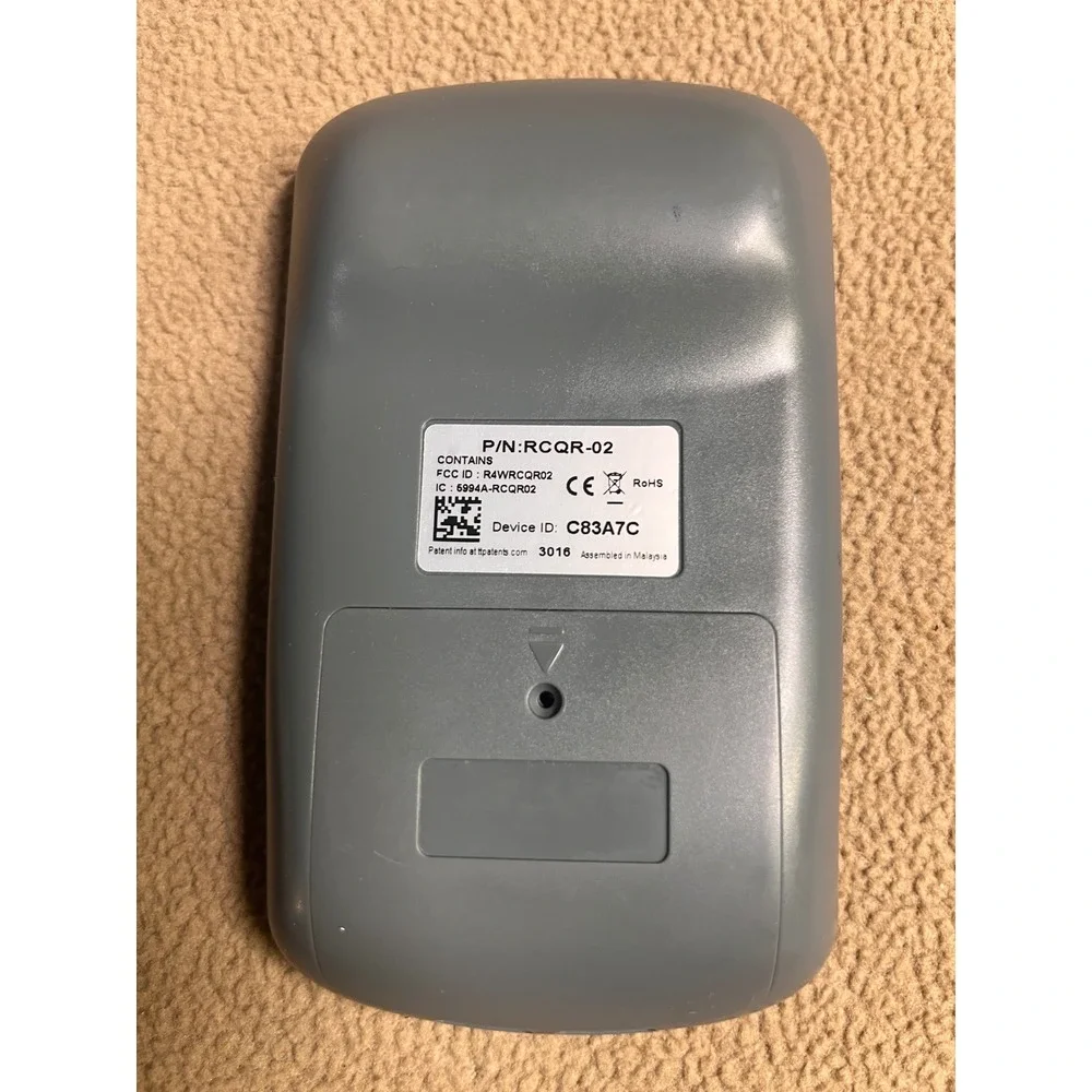 Turning Technologies QT2 Response Clicker RCQR-02 QWERTY Keyboard Black Gray